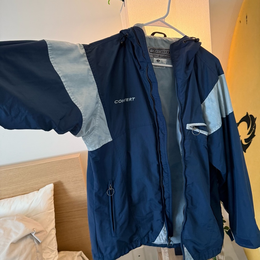 Columbia Convert Two-Tone Blue Jacket - Picture 3 of 5
